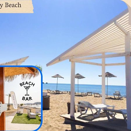 Luxury Sea View Two Bedroom Apartment In Caesar Resort & Spa, Long Beach Perivolia tou Trikomou Eksteriør bilde