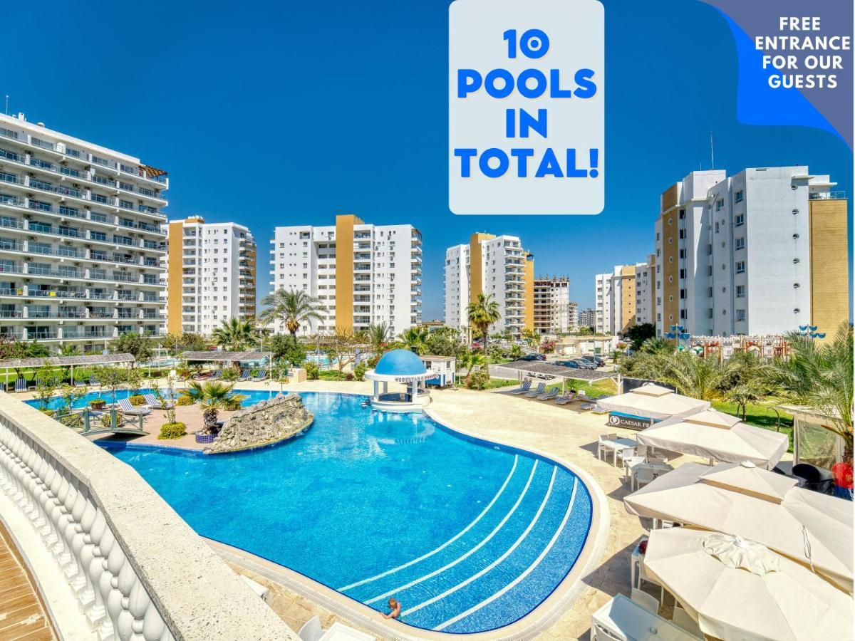 Luxury Sea View Two Bedroom Apartment In Caesar Resort & Spa, Long Beach Perivolia tou Trikomou Eksteriør bilde